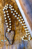 Angel Of Music Necklace - Pearl & Rhinestones