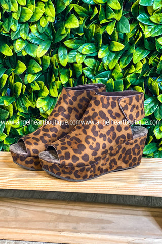 Leave Your Mark Booties - Leopard