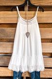 AHB EXCLUSIVE: Too Gone For Too Long Cami - Ivory