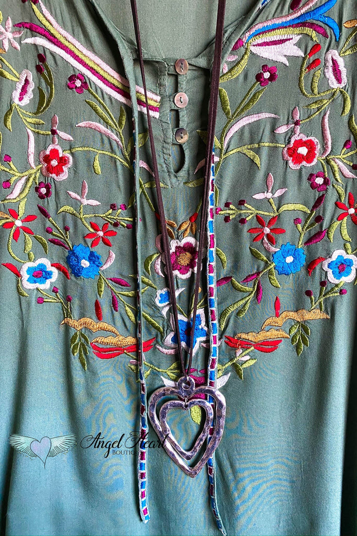 AHB EXCLUSIVE: Secret Garden Tunic - Green
