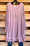 AHB EXCLUSIVE: Laughing Now Layered Tunic - Eggplant
