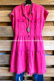Gaining Happiness Dress - Hot pink - SALE