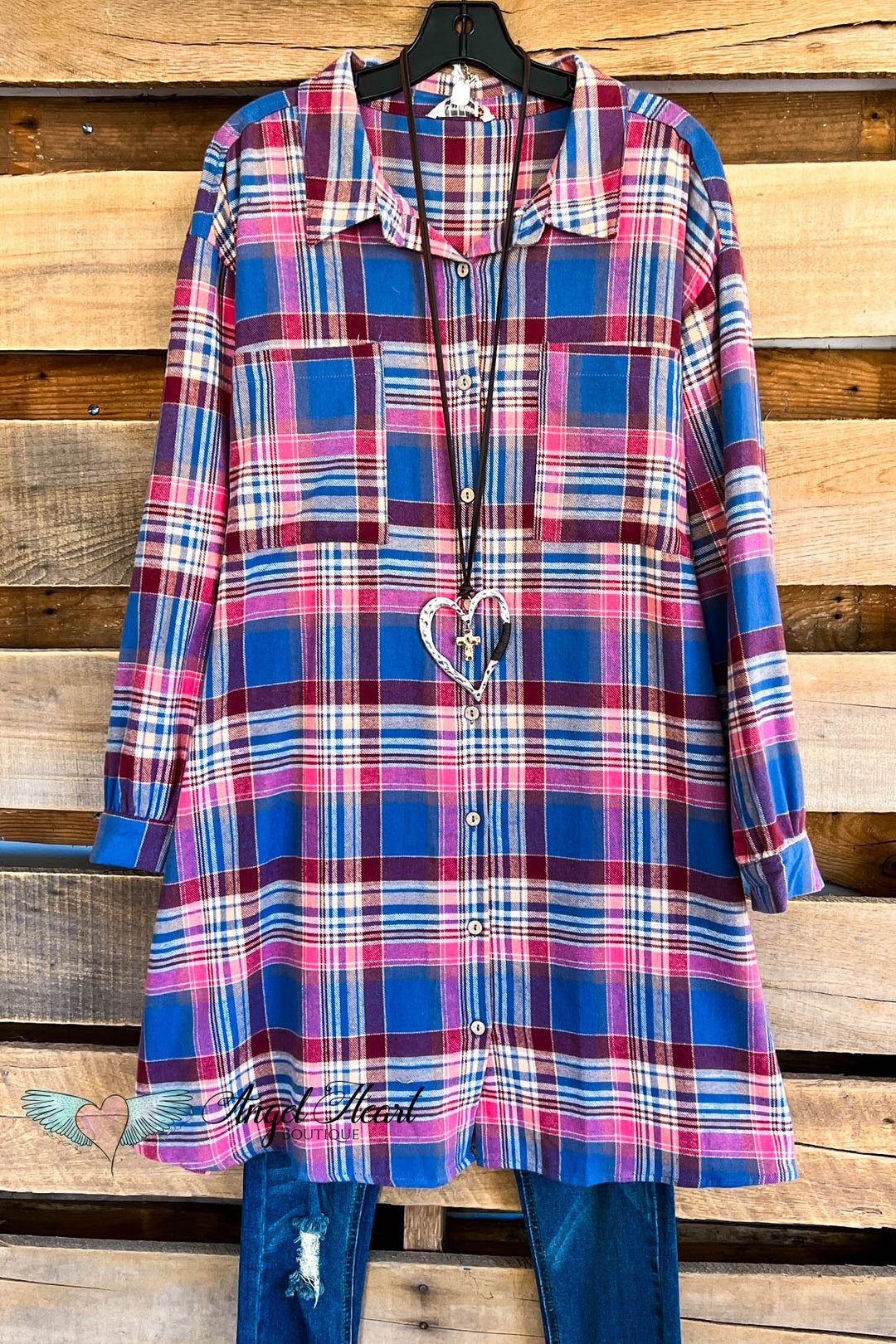 Coordinate My Love Dress - Dusty Blue - SALE
