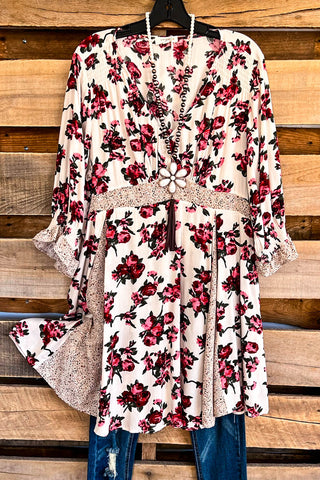 AHB EXCLUSIVE: Spring Sighting Tunic/Dress- Mocha