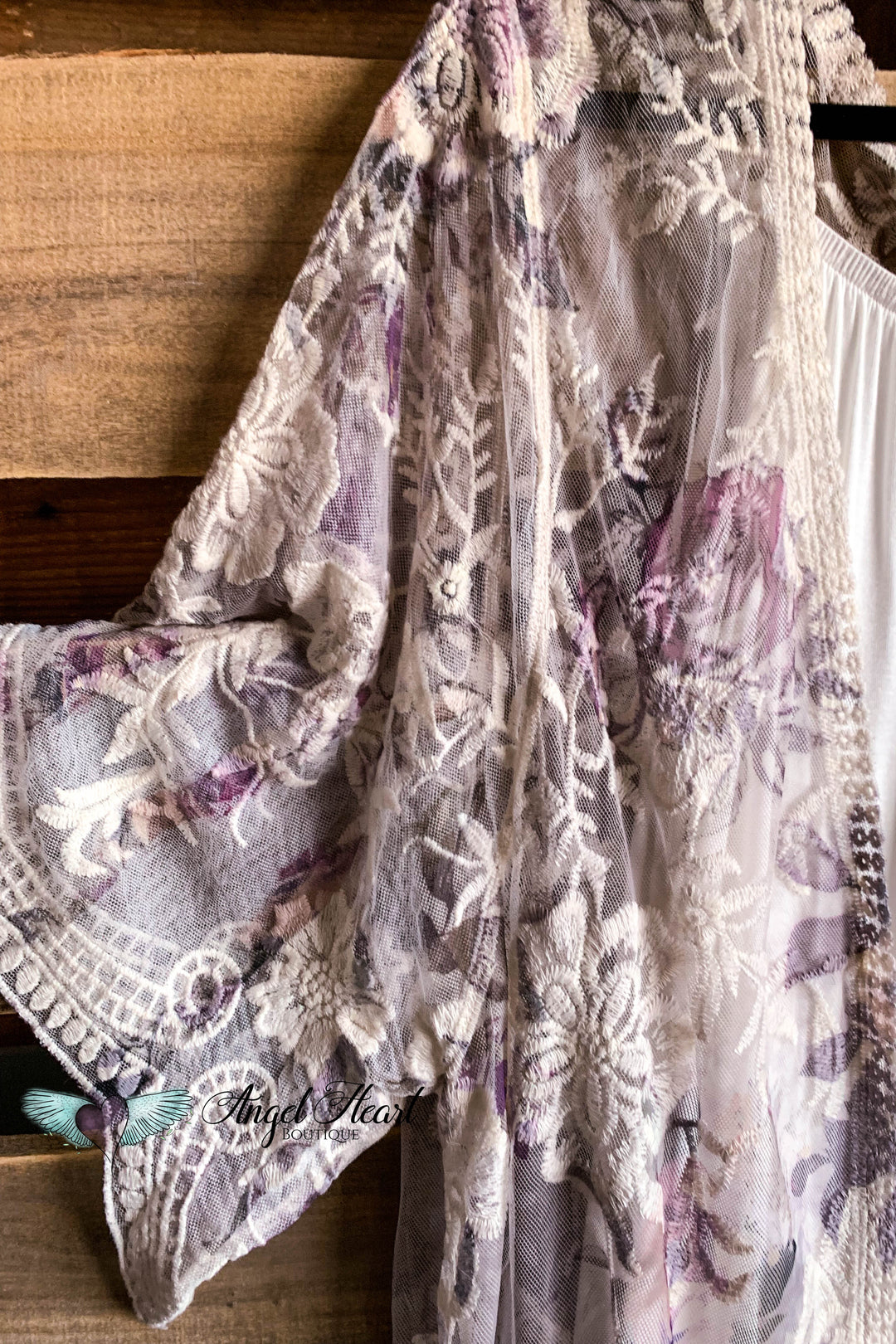 AHB EXCLUSIVE: More Than Just a Friend Lace Kimono - Rose - SALE
