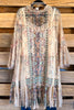 AHB EXCLUSIVE: Embrace The Joy Kimono/Duster - TP/TURQUOISE