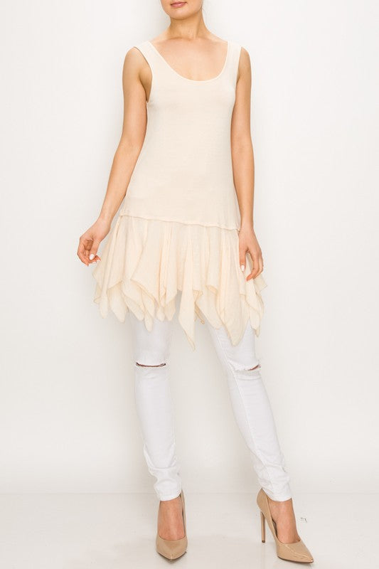 AHB EXCLUSIVE: All My Layers Tank - Beige