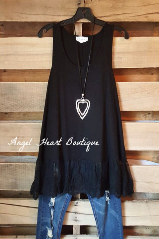 AHB EXCLUSIVE: Looking Into The Bright Side Dress - Black