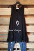 The Perfect Tank - Black - - Umgee - Top - Angel Heart Boutique  - 1