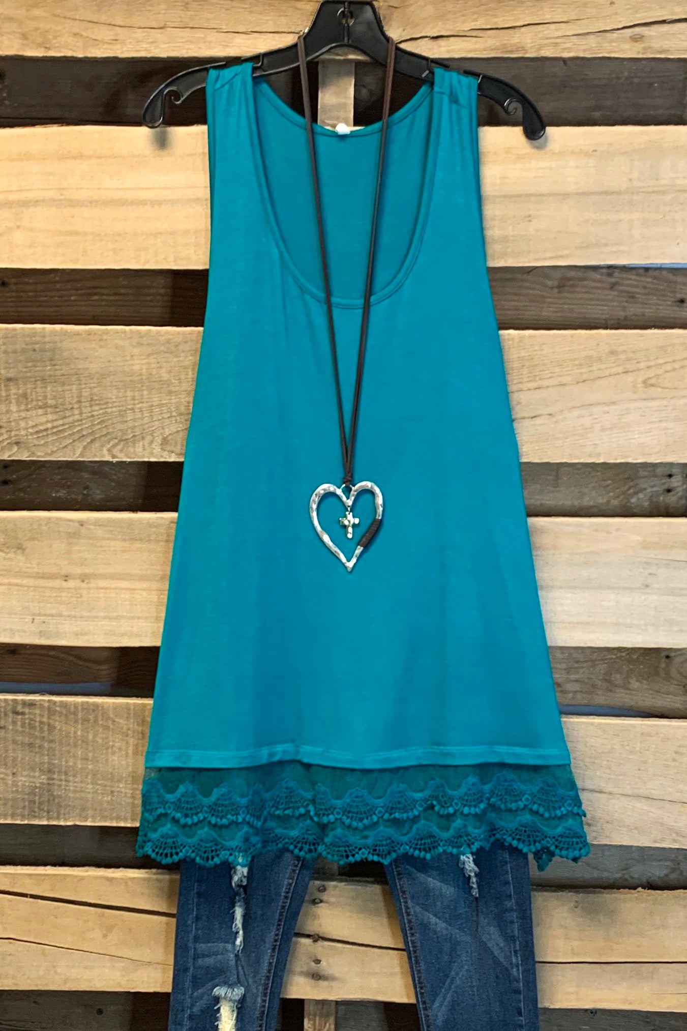 Single Layered Tank Tunic main image 1