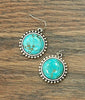 AUTHENTIC TURQUOISE STONE - Jolie Earrings [product type] - Angel Heart Boutique