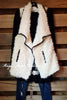 Fur Ever Great Vest - Cream - TCEC - Vest - Angel Heart Boutique  - 2