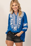 Couldn't Love You More Top - Denim Blue [product type] - Angel Heart Boutique